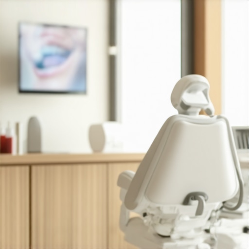 Dental professional explaining smile design to patient using digital tools