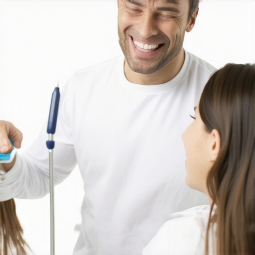 Modern dental clinic showing advanced implant technology