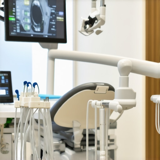 A state-of-the-art dental clinic showcasing digital imaging tools used for family and cosmetic dentistry.