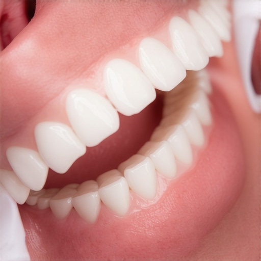 Technician scans a patient's teeth with advanced AI device