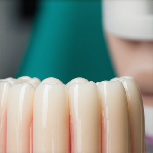 Dental professional using laser scanner on patient's tooth