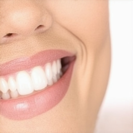 Happy patient displaying a transformed smile with veneers and dental implants
