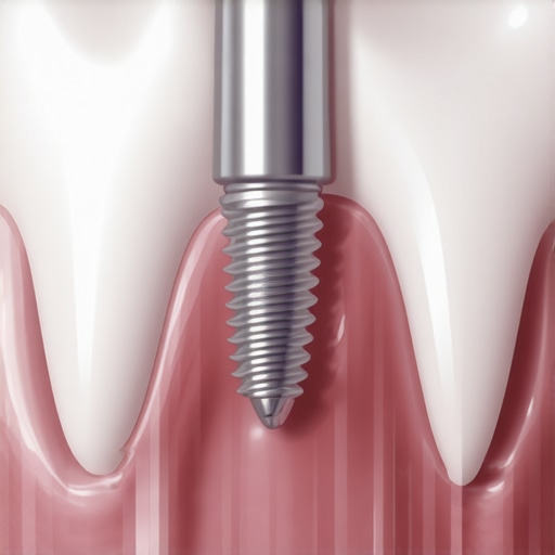 Why your dental implant makes a clicking sound when you tap it