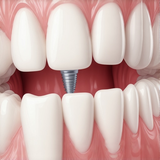 How to tell if your dental implant screw is showing through the gum