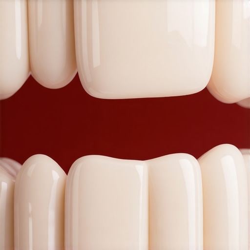 Dental technician applying porcelain layers to create realistic veneer translucency.