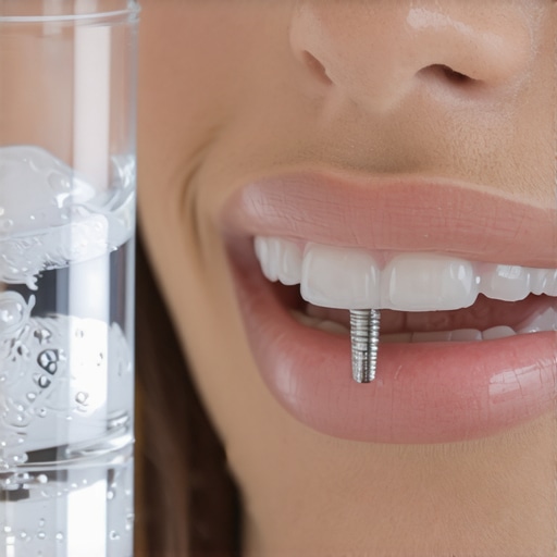 Why your dental implant feels cold when you drink ice water