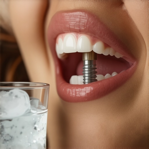 Why your dental implant feels cold when you drink ice water
