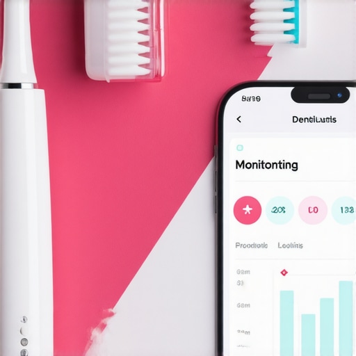 Ultrasonic toothbrush and a smartphone with dental app for sustained oral health