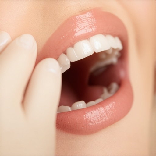A dentist discussing veneers and bonding options with a patient during an assessment.