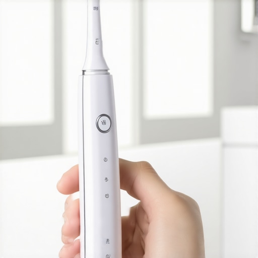 Effective Oral Hygiene with a Sonicare Toothbrush Person brushing teeth using a Sonicare electric toothbrush for optimal dental maintenance