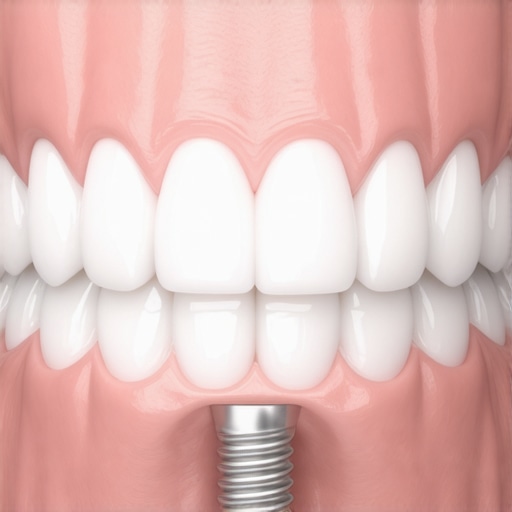How to know if your dental implant screw is showing through the gum