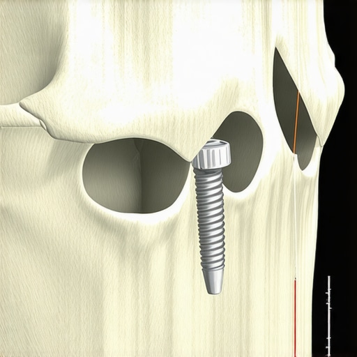 A 3D dental scan showing the precision required for successful dental implant placement.