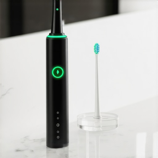 Electric toothbrush with pressure sensor and water flosser for maintaining healthy gums