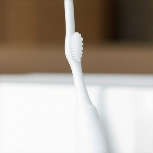Applying Desensitizing Toothpaste for Relief A person placing a small dab of specialized toothpaste on a soft toothbrush to help manage tooth sensitivity after a dental cleaning.
