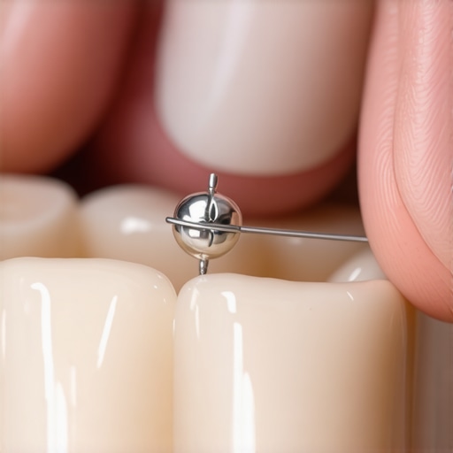 Step-by-step guide on applying orthodontic wax to a loose bracket for comfort.