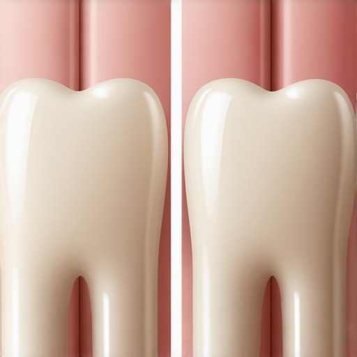 Choosing the Right Veneer Shade A dentist using a shade guide to match the natural translucency of teeth for porcelain veneers.