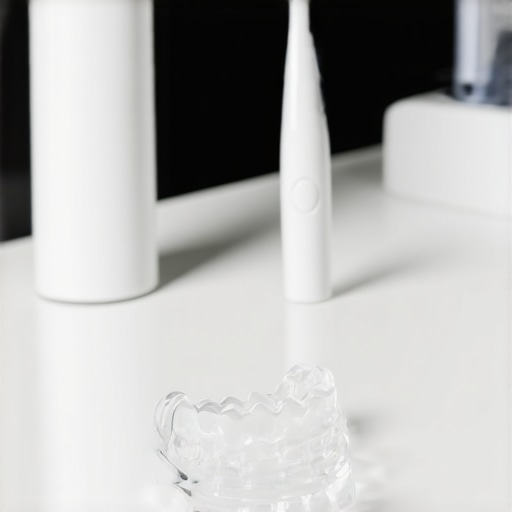Custom Dental Night Guard for Protection A clear dental night guard used to protect veneers and implants from grinding damage.