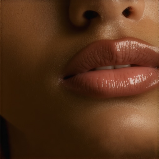 Close up of a relaxed jaw to help prevent TMJ pain and clenching.