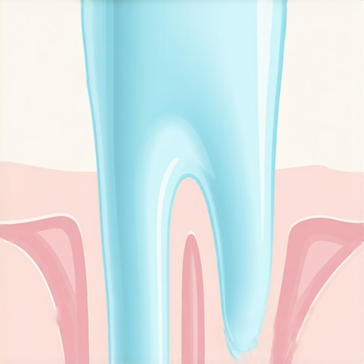 Eruption Cyst Visual Guide Illustration of a normal blueish eruption cyst on a child's gum during teething.