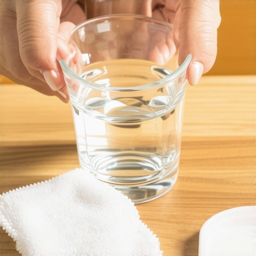 Essential Supplies for Healing a Mouth Cut Salt water rinse preparation and dental wax for mouth injury recovery