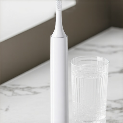 Essential Tools for Dental Maintenance Sonic toothbrush and water flosser for veneer and implant care