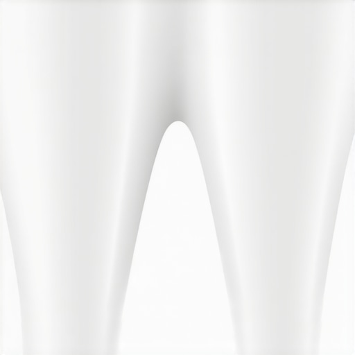 Macro view of healthy pink gums meeting a well-fitted porcelain veneer.