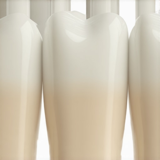 High-Quality Translucent Veneer Detail Close-up view of a dental veneer showing natural-looking translucency to avoid the piano key effect.