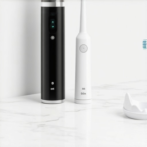 Electric toothbrush and water flosser for maintaining veneers and dental implants.