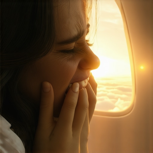 How to handle a throbbing toothache when you are on a plane