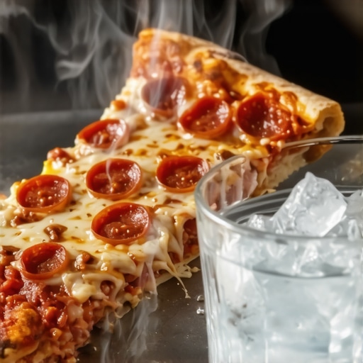 How to treat a burn on your gums from hot pizza