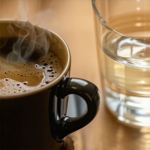 Managing heat sensitivity in teeth Close-up of a hot coffee mug illustrating tooth sensitivity to temperature