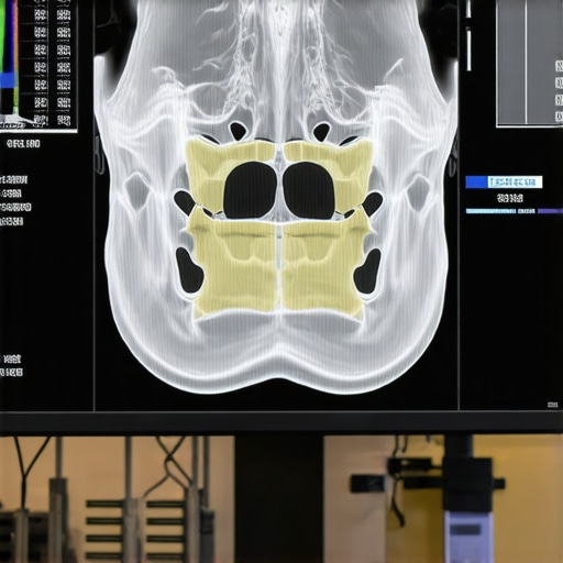 3D dental scan showing tooth roots and jaw bone structure for diagnosis