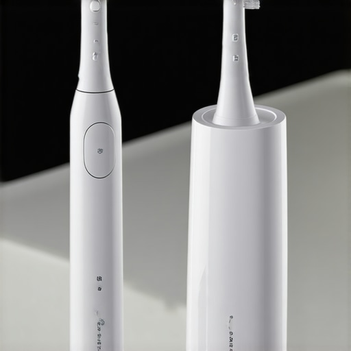 Modern Professional Dental Tools High-end electric toothbrush and water flosser for dental maintenance