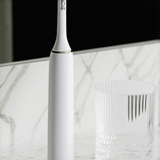 Electric toothbrush and water flosser for dental implant and veneer maintenance