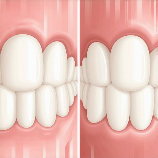 Natural Translucency vs Opaque Veneers Comparison between natural-looking veneers and opaque dental restorations.