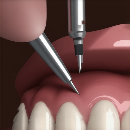 Professional Dental Bonding Application Dentist applying composite resin to close a tooth gap