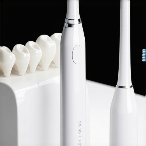 Custom acrylic night guard and premium electric toothbrush for long-term dental care.