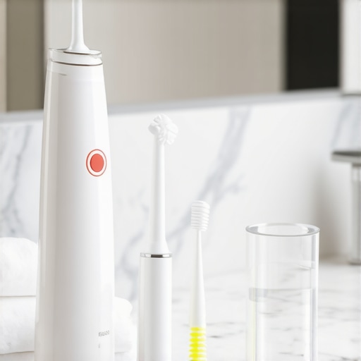 Modern tools for maintaining veneers, implants, and cosmetic dental work.