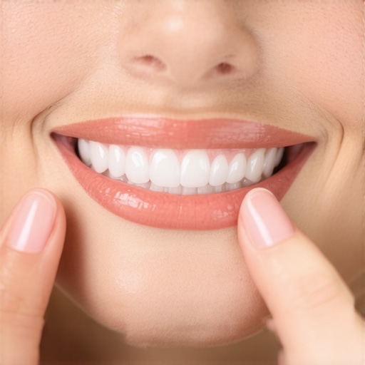 Selecting a Natural Tooth Shade A dentist using a shade guide to match a dental restoration to natural teeth.