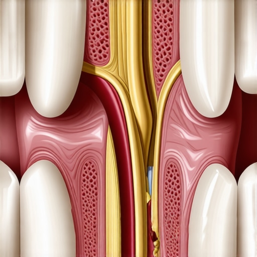 Medical diagram showing dental roots near the sinus cavity