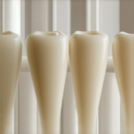 Translucent Porcelain Veneers in Natural Light Comparison of translucent dental porcelain showing how light passes through high-quality veneers for a natural look.