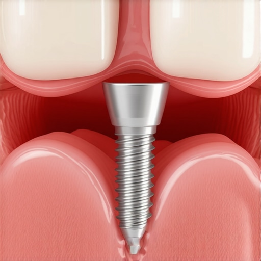 What to do if your dental implant screw is showing through the gum