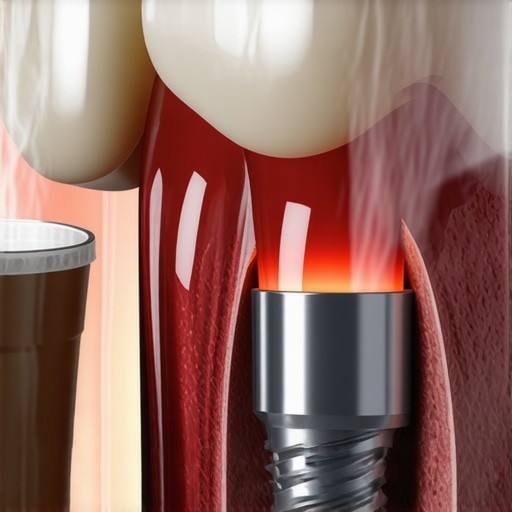 Why your dental implant is sensitive to heat but not cold